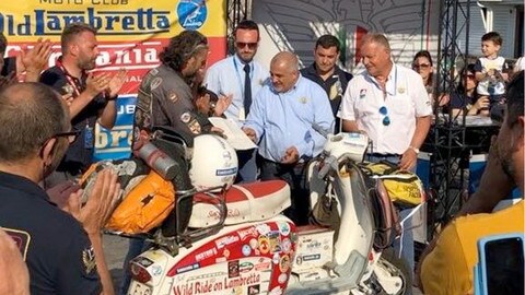 Il giro del mondo in Lambretta