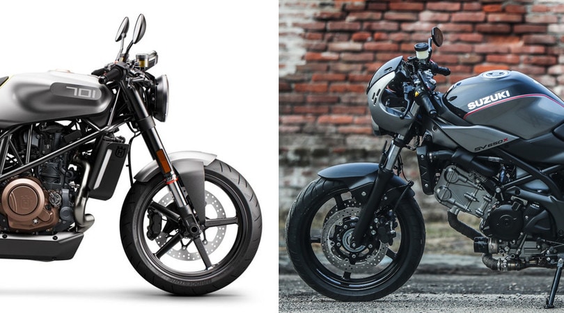 Husqvarna Vitpilen 701 vs Suzuki SV 650 X-ter: strane ma vere