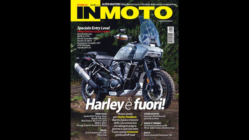 InMoto di settembre è in edicola: un numero ricco di sfide