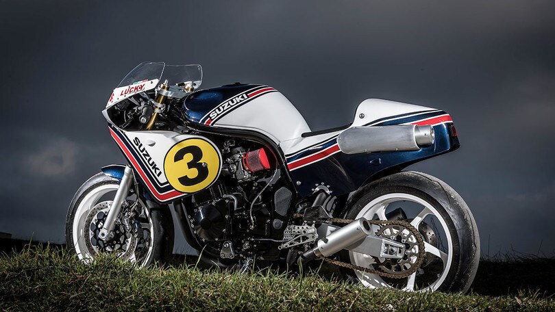 Una Suzuki Bandit per Marco Lucchinelli