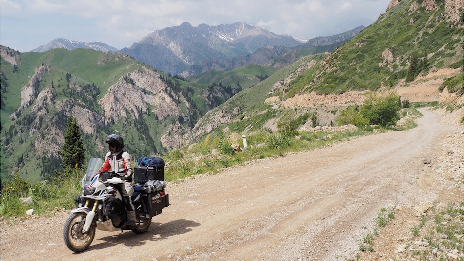 In moto dall’Asia centrale all’Italia - LE FOTO