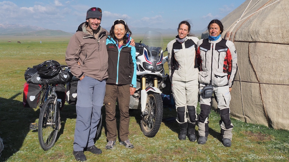 In moto dall’Asia centrale all’Italia - LE FOTO