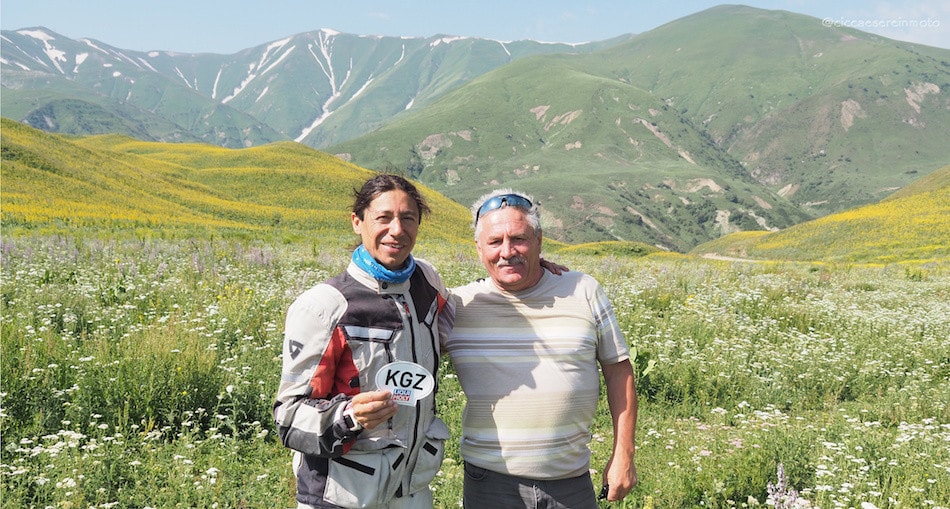 In moto dall’Asia centrale all’Italia - LE FOTO