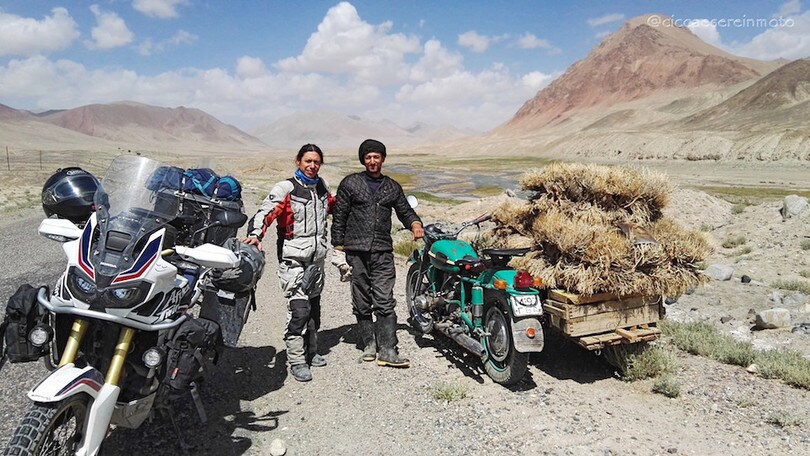 Dall’Asia centrale all’Italia, il viaggio in moto del Cicca e la Sere #2