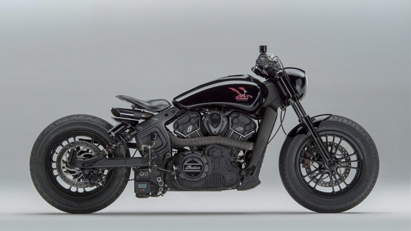 Una Indian Scout Sixty trasformata in Road Runner