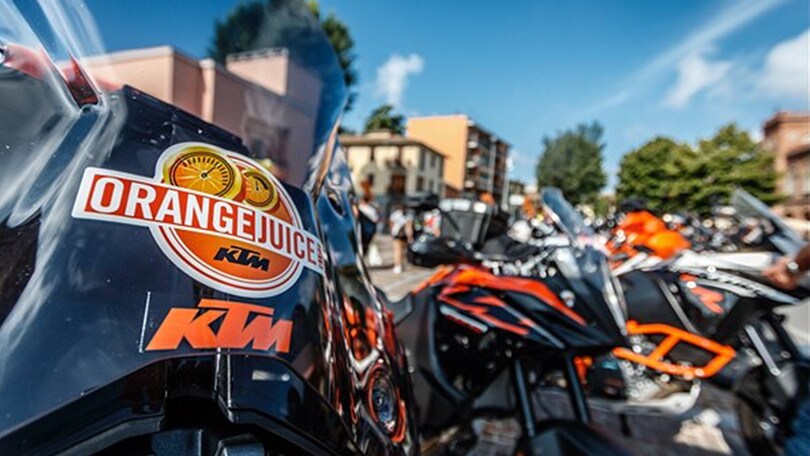 KTM: torna l’Orange Juice