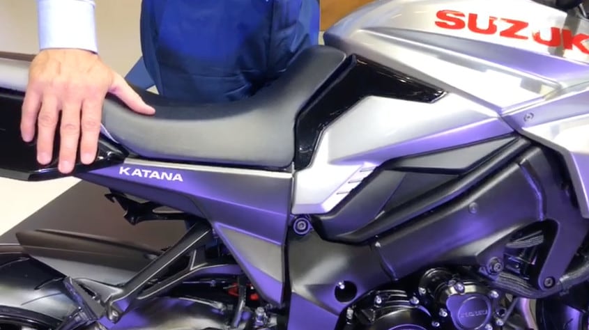 Nuova Suzuki Katana a Intermot 2018 - VIDEO LIVE