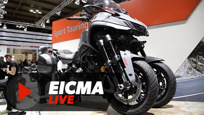 Video Yamaha Niken GT: LIVE@ EICMA 2018