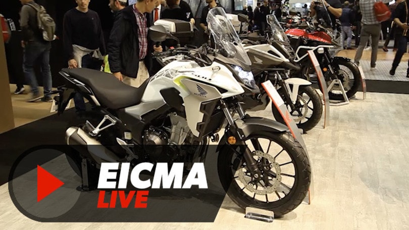 Video Honda CB500X: LIVE@ EICMA 2018