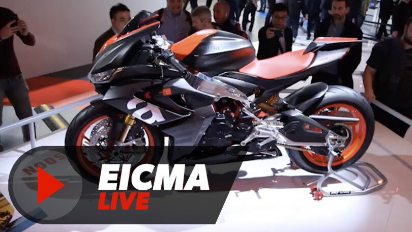 Video Aprilia RS660: LIVE@ EICMA 2018