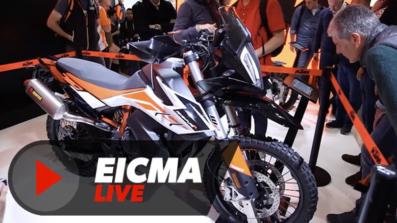 Video KTM 790 Adventure e Adventure R: LIVE@ EICMA 2018