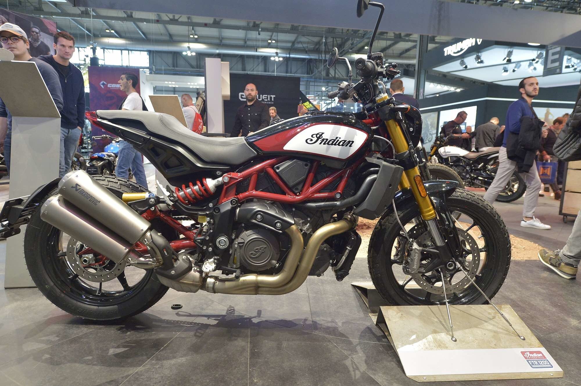 Indian FTR 1200 S, l'americana più attesa del Salone - le FOTO