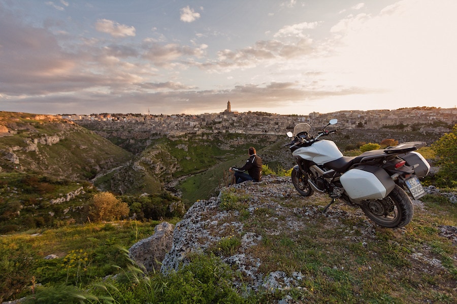 In moto da Aliano a Matera: una magia chiamata Lucania