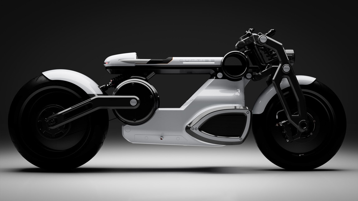 Curtiss svela le Zeus: bobber e cafè elettriche
