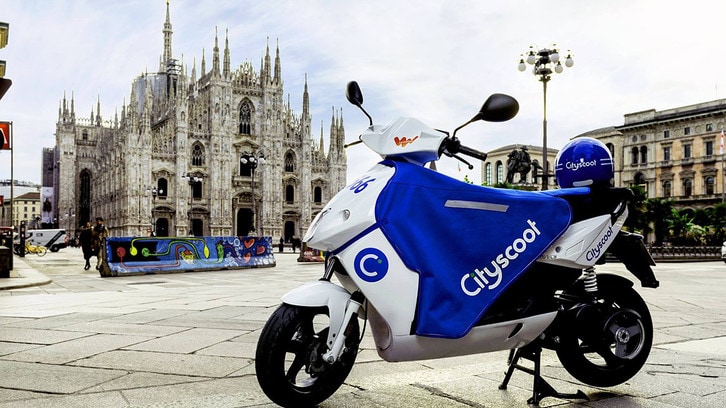 Scooter Sharting: Cityscoot approda a Milano