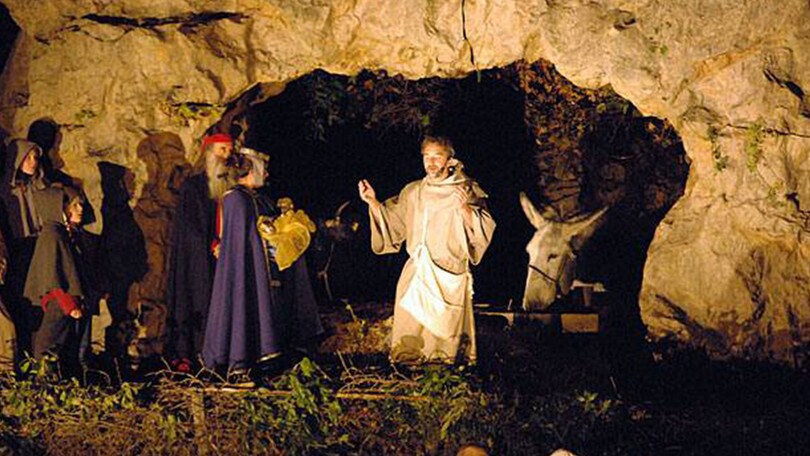 Greccio apre le porte per il suo Presepe, il primo al mondo