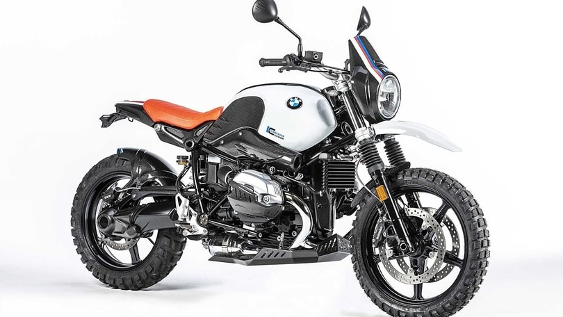 Bmw R ninet Urban by Ilmberger: cura al carbonio