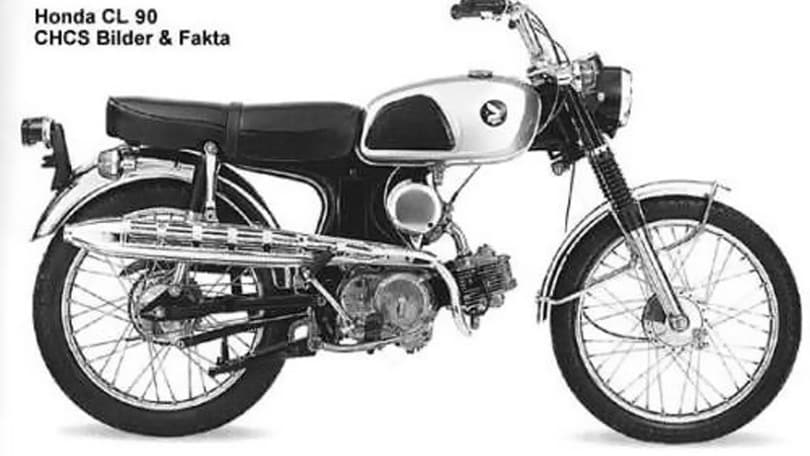 Honda CL 90 Scrambler, su strada e in off