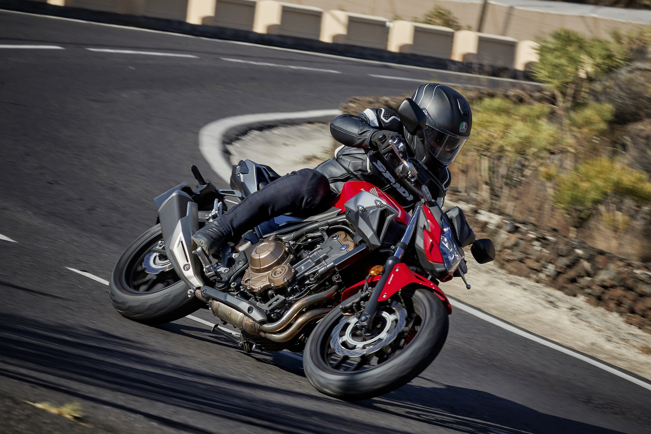 Test Honda CBR500R e CB500F 2019