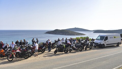 Tutto pronto per il Raid Sardegna In Moto - LE FOTO