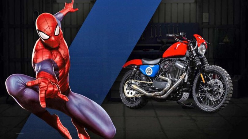 Le Moto dei supereroi Marvel - LE FOTO