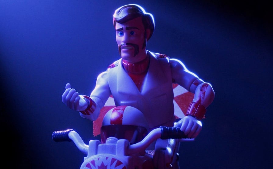 Toy Story 4: Keanu Reeves 'sale in moto'