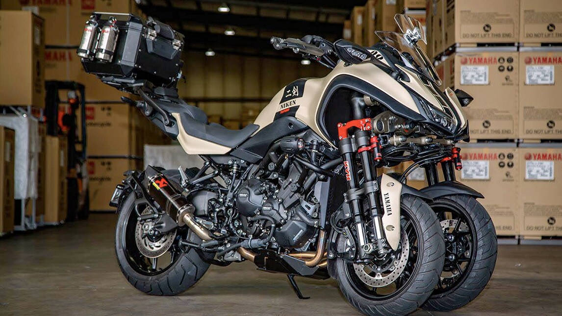 La Yamaha Niken mette il turbo