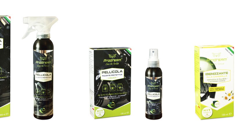 Prodream e i prodotti ecologici per la protezione della moto