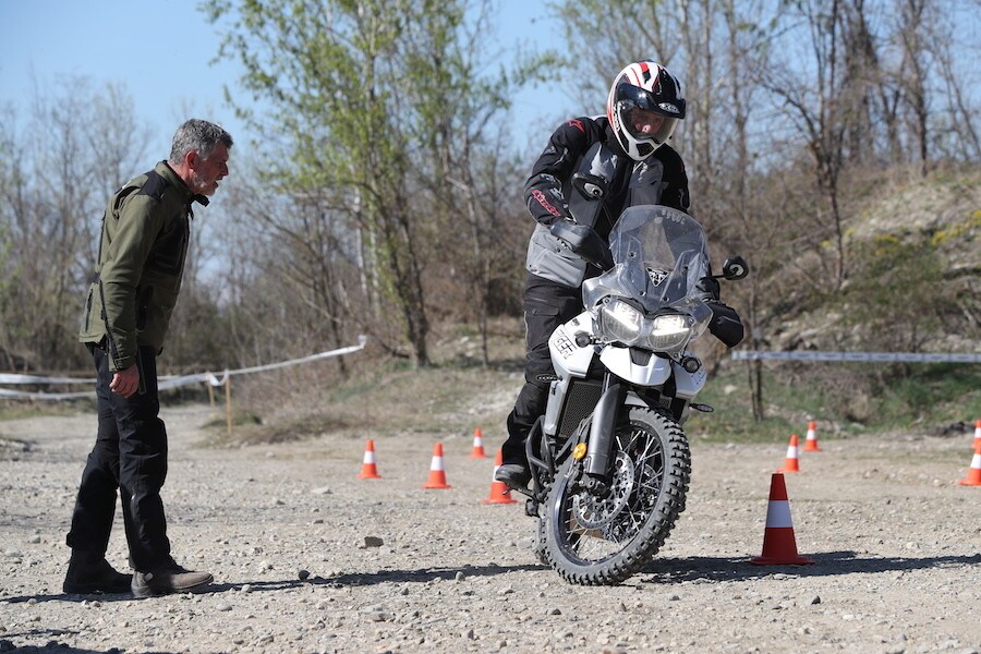 Report: Triumph Adventure Experience, a scuola di off-road