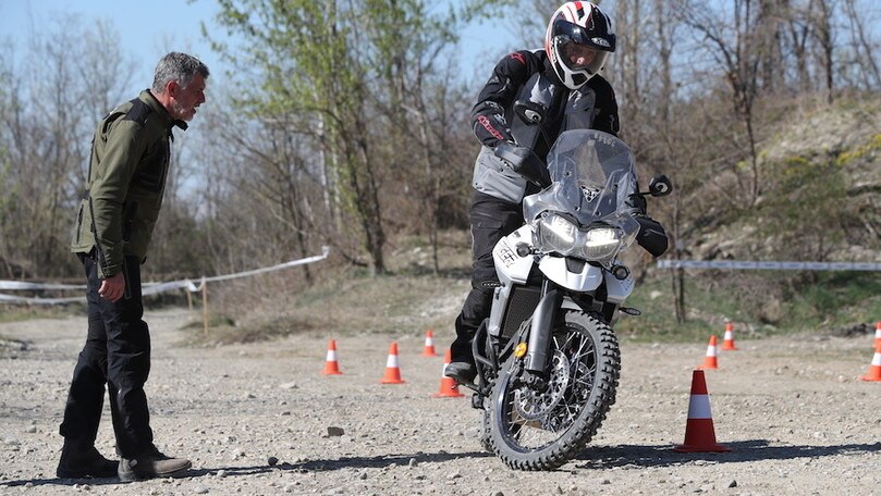Report: Triumph Adventure Experience, a scuola di off-road