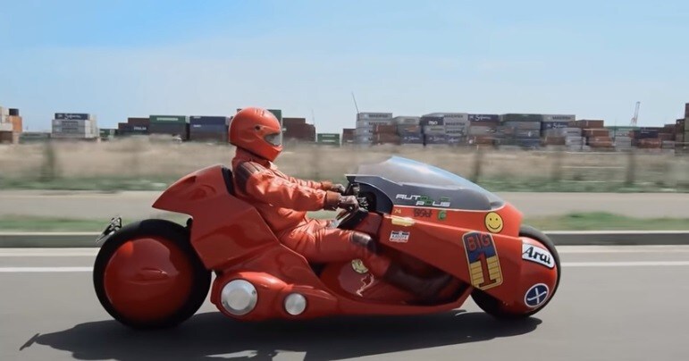 Costruita in Giappone la moto di 'Akira'