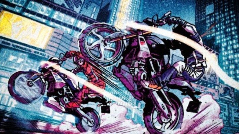 Motociclista eroe salva bambino da un incidente