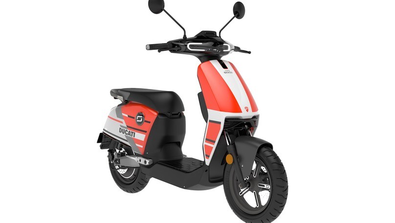 Super Soco CUx con i colori Ducati