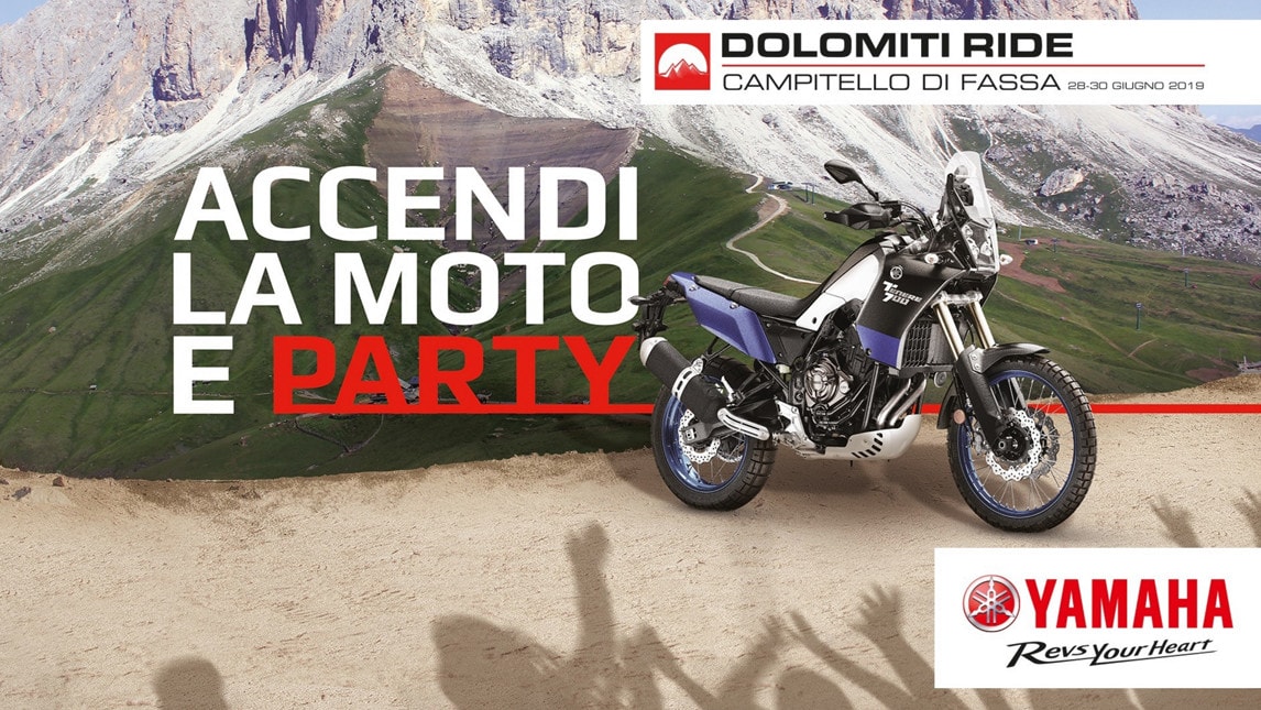 Yamaha: torna il Dolomiti Ride 2019