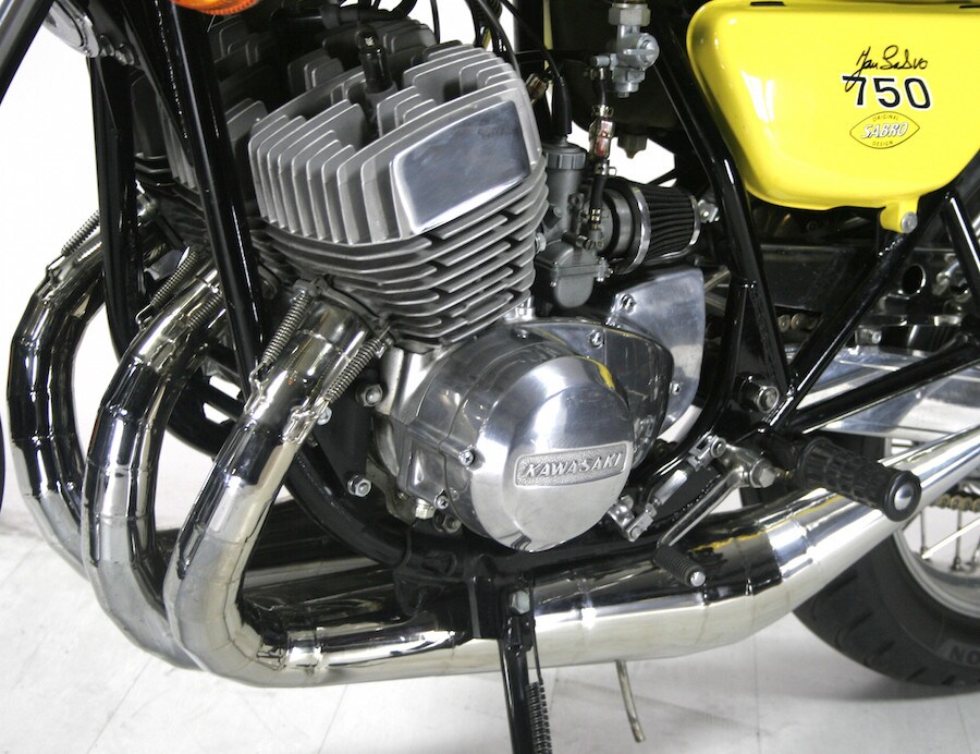 Kawasaki Mach IV 750 Special by Jan Sabro - LE FOTO