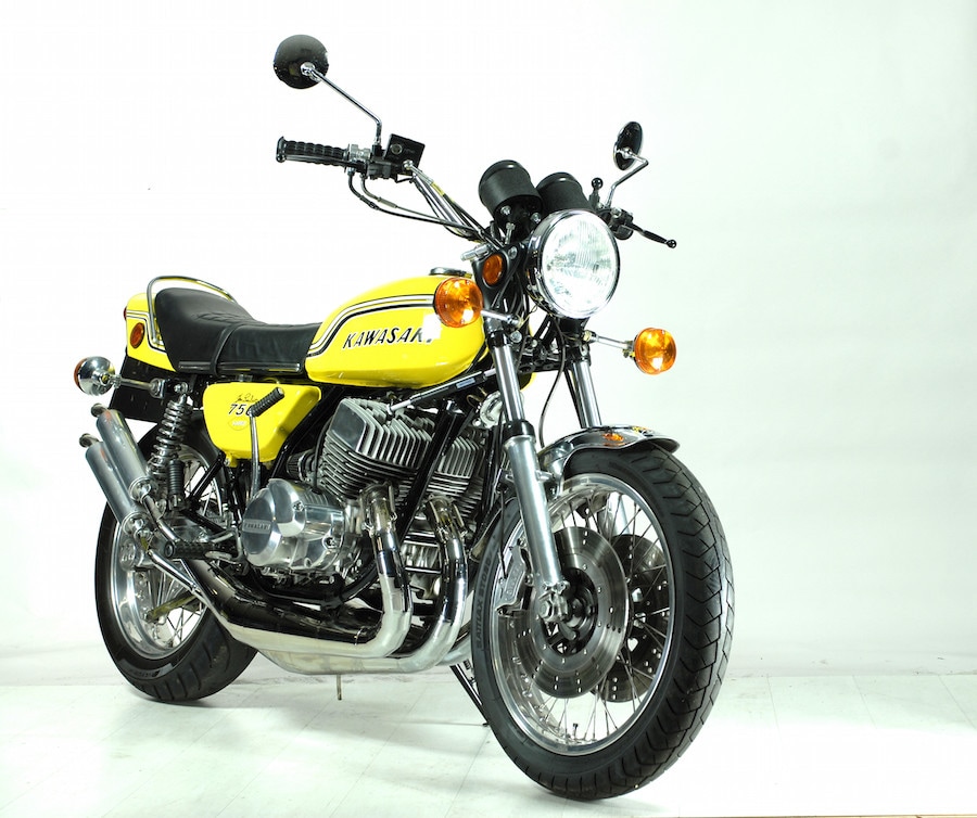 Kawasaki Mach IV 750 Special by Jan Sabro - LE FOTO