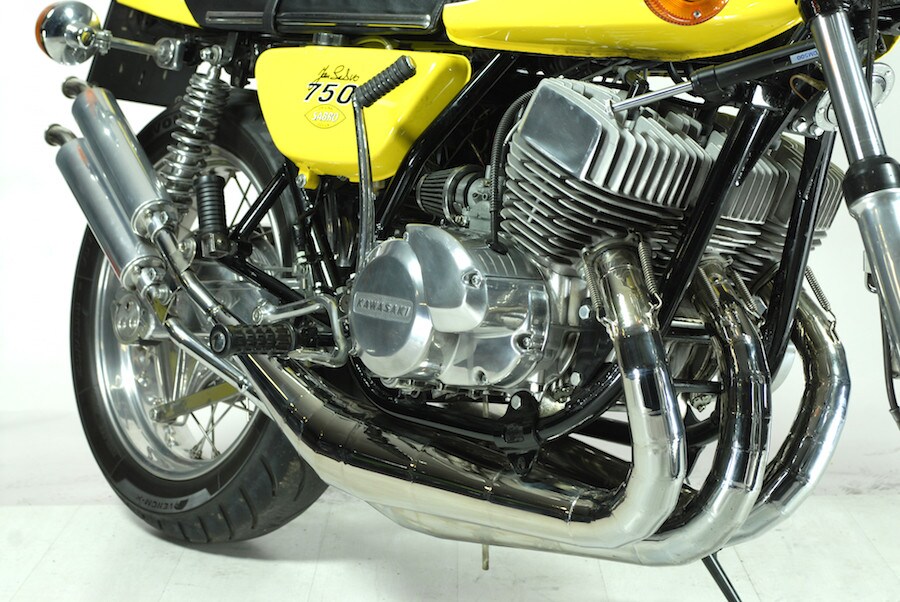 Kawasaki Mach IV 750 Special by Jan Sabro - LE FOTO