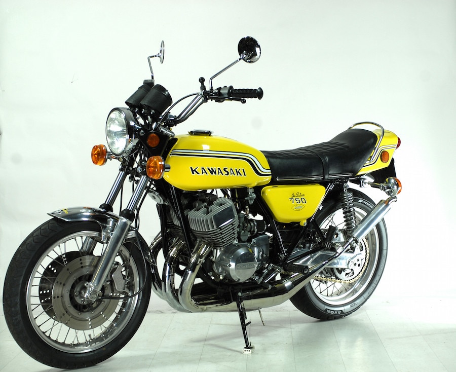 Kawasaki Mach IV 750 Special by Jan Sabro - LE FOTO