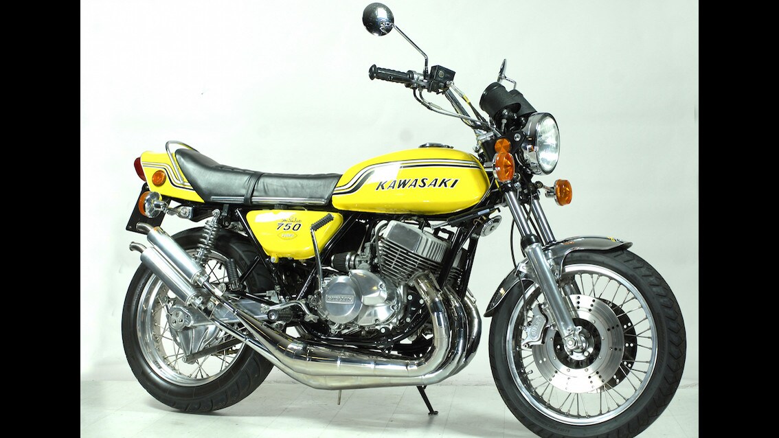 Kawasaki Mach IV 750 Special by Jan Sabro - LE FOTO