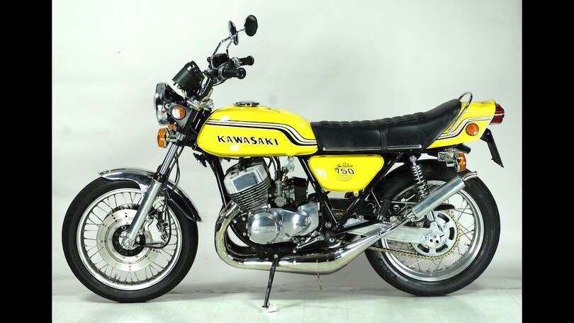 Kawasaki Mach IV 750 Special by Jan Sabro - LE FOTO