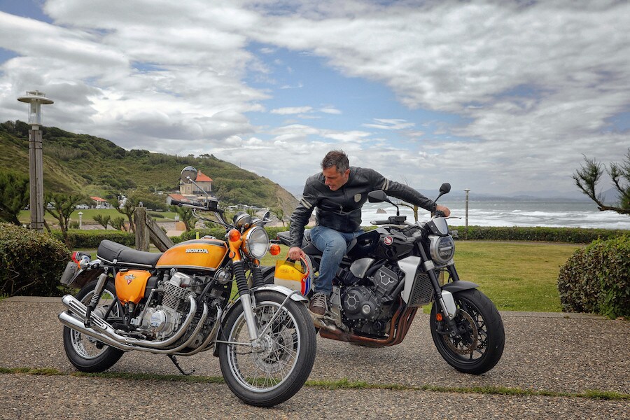 Con le Honda CB al Wheels & Waves per un compleanno speciale