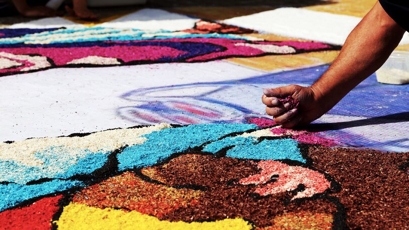 Città della Pieve e Montefiore dell’Aso si trasformano in due tele per le Infiorate