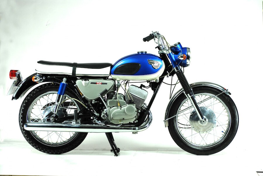 Kawasaki Samurai A1 250, la sconosciuta