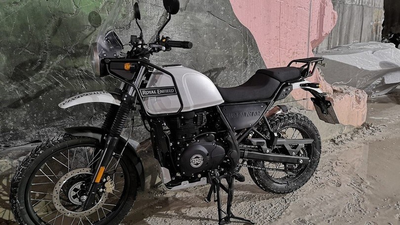 Nelle cave di Carrara con la Himalayan - LE FOTO