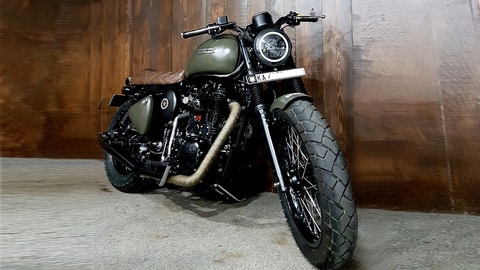 Royal Enfield Desert Storm 500 by Bulleteer Customs: LE FOTO