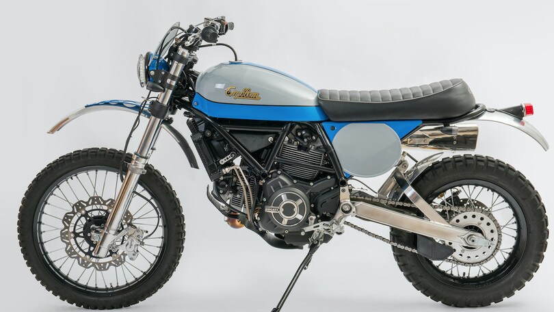Special Ducati Scrambler by Lussiati