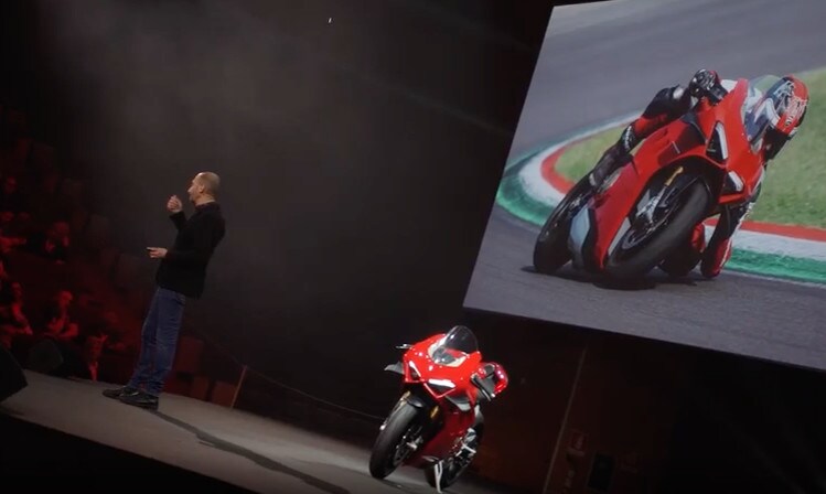Ducati Panigale V4 e V4S 2020: il video