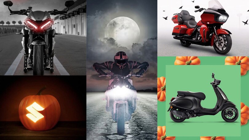 Halloween 2019, le case motociclistiche da paura sui social