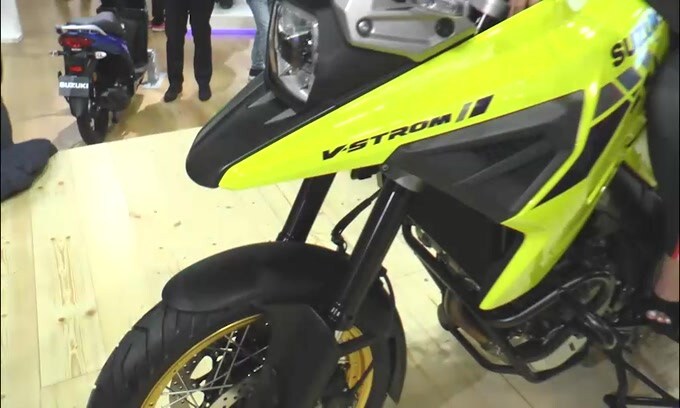 Suzuki V-Strom 1050 all'EICMA di Milano: Video