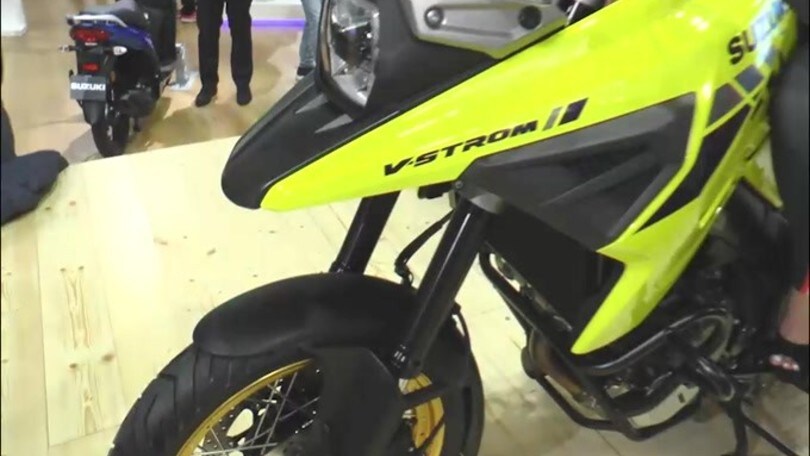 Suzuki V-Strom 1050 all'EICMA di Milano: Video